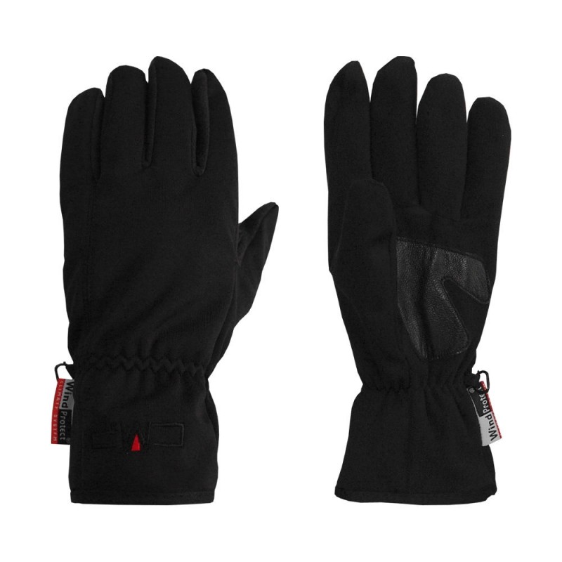 Woman Softshell Gloves Nero Donna - Giuglar Shop