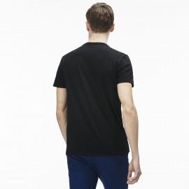 Lacoste T-Shirt M/M Girocollo Noir Nera Uomo - Giuglar Shop
