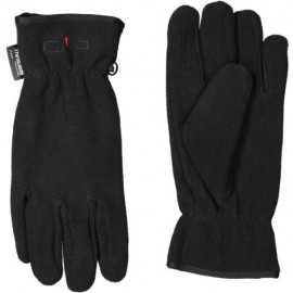 Man Fleece Gloves Nero Pile Unisex