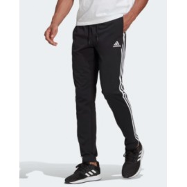 Adidas M 3S Sj To Pt Pantalone Jersey Nero 3S Bianche Uomo - Giuglar Shop