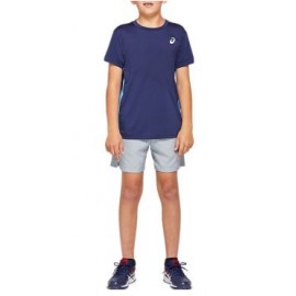 Asics Tennis Club B T-Shirt M/M Blu/Azzurra Junior Bimbo-Giuglar Shop