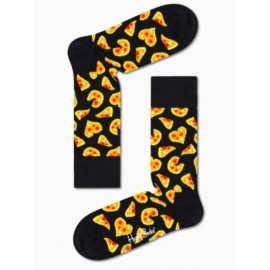 Happy Socks Pizza Love Socks Nera Tranci Pizza - Giuglar Shop