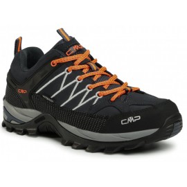 Cmp Rigel Low Trekking Shoe Wp Antracite/Flash Orange - Giuglar Shop