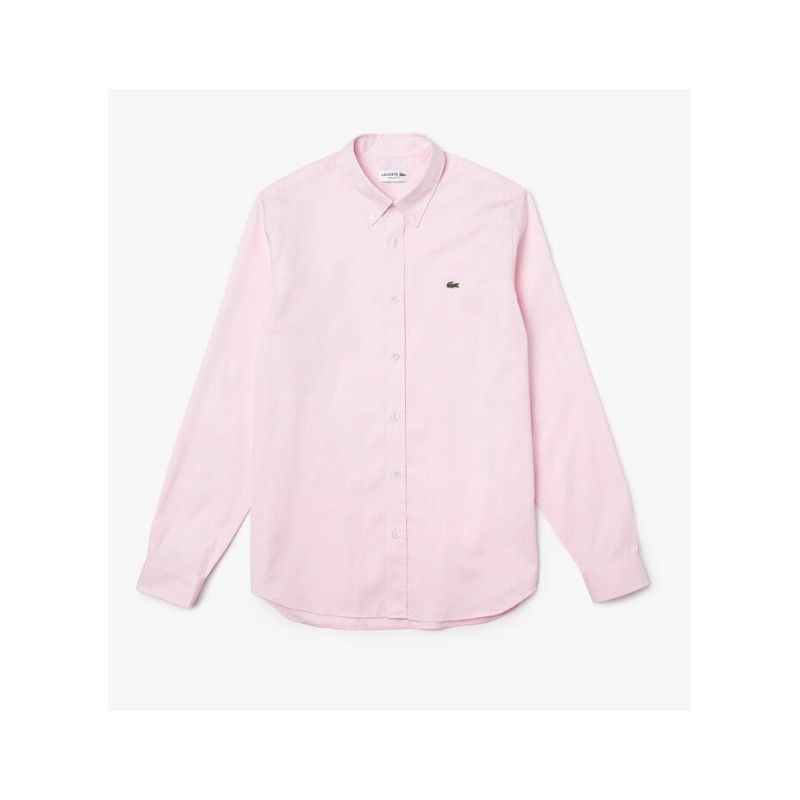 Camicia Regular Fit Botton Down Rosa Uomo - Giuglar Shop