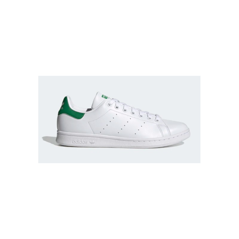 Adidas Stan Smith Ecopelle Bianco/Verde Uomo-Giuglar Shop