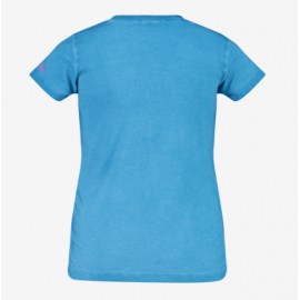 Cmp Kid G T-Shirt M/M Cotone Azzurra Tinto Capo Stampa Junior Bimba - Giuglar Shop