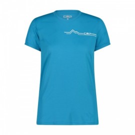 Cmp Woman T-Shirt M/M Nido D'Ape Azzurra Donna - Giuglar Shop