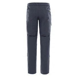 The North Face W Exploration Convert Pantalone Convertibile Grigio Donna - Giuglar Shop