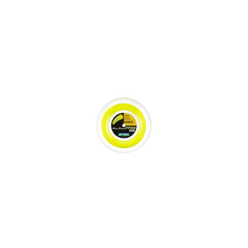Yonex Matassa Corda Polytour Pro Flash Yellow 200 Mt. 1.25 Mm - Giuglar