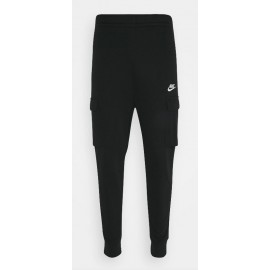 Nike M Nsw Club Ft Cargo Pantalone Felpa Tasconi Nero Uomo - Giuglar