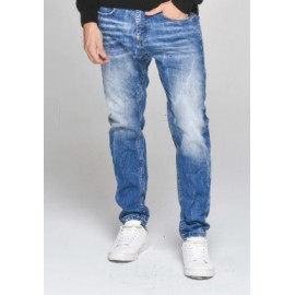 Displaj Kong 100 501/22 Jeans Regular Fit Medium Denim Uomo - Giuglar Shop