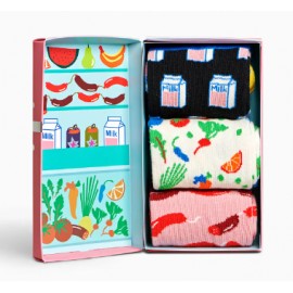 Happy Socks 3 Pack Foodie Socks Gift Set - Giuglar Shop