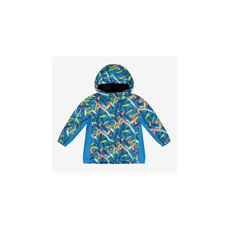Cmp Child Jacket Fix Hood Giacca Sci Fant Azzurra Baby Bimbo - Giuglar