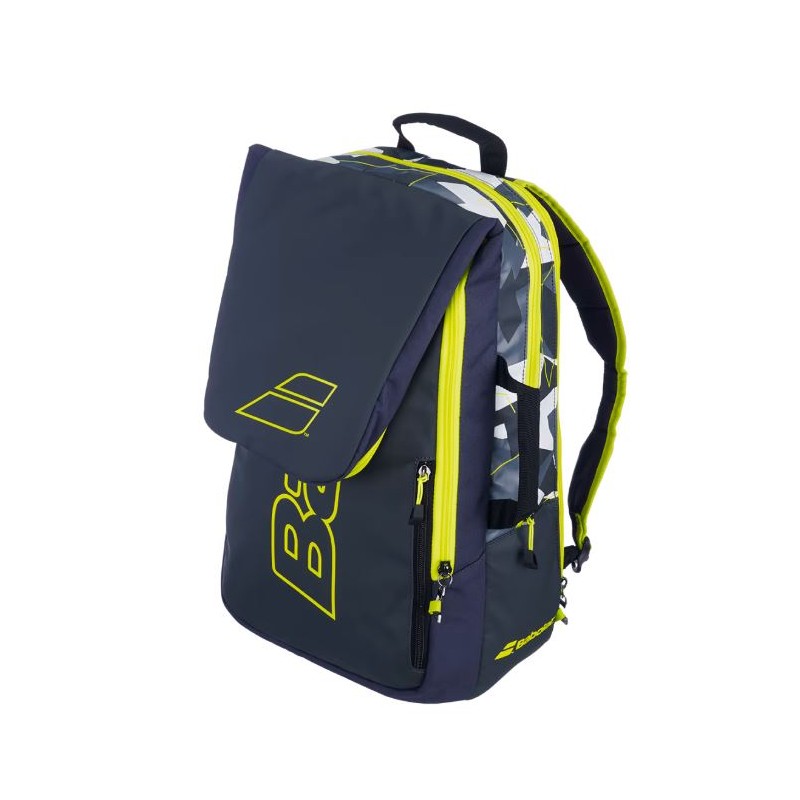 Babolat Backpack Pure Aero Zaino Tennis Grey/Yellow/White - Giuglar