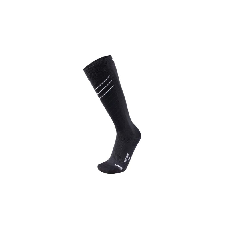 Uyn Ski Race Shape Socks Black/White Calza Unisex - Giuglar Shop