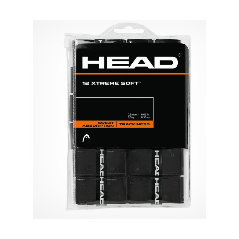 Head Xtreme Soft Cover Grip Nero 12Pz - Giuglar