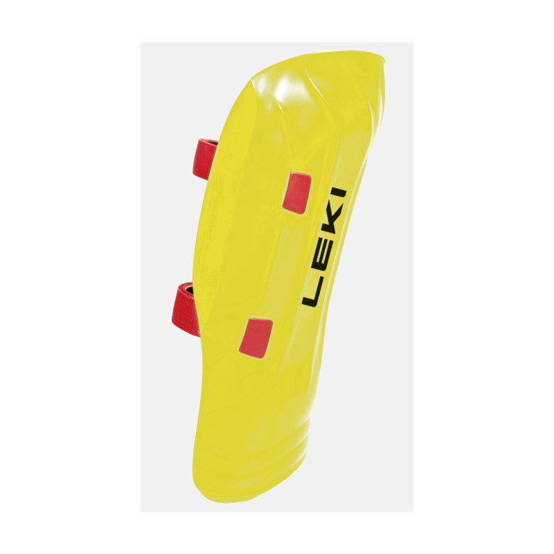 Leki Shin Guard Worldcup Pro Neon Yellow Parastinchi Adulto - Giuglar