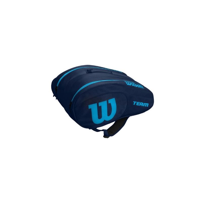 Wilson Team Padel Bag Navy/Bright Blue - Giuglar