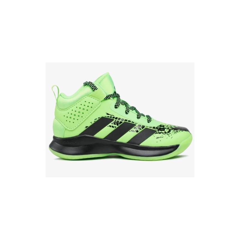 Adidas Junior Cross Em Up 5 K Wide Verde/Nero Basket Junior - Giuglar