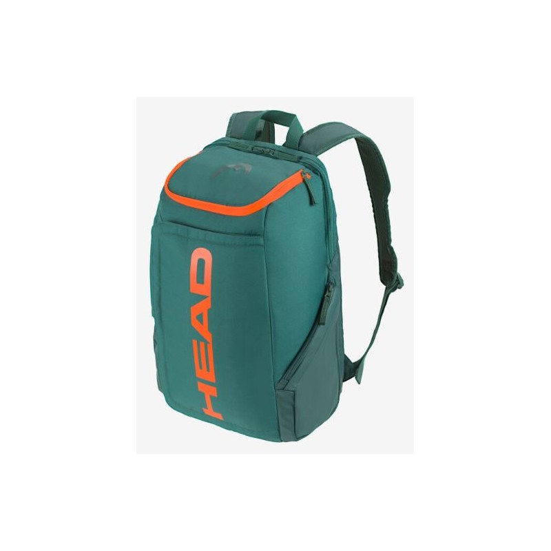 Head Pro Backpack 28L Zaino Verde/Arancio - Giuglar