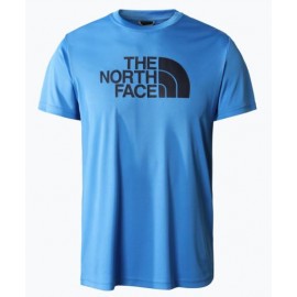 The North Face MenS Reaxion Easy Tee T-Shirt M/M Dri Fit Azzurra Logo Uomo - Giuglar