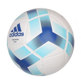 Adidas Starlancer Plus White/Royalblue/Brcyan Pallone Calcio-Giuglar