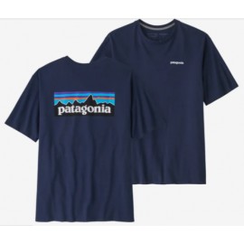 Patagonia M'S P-6 Logo Respons Tee T-Shirt M/M Clas Navy Stampa Retro Uomo-Giuglar Shop