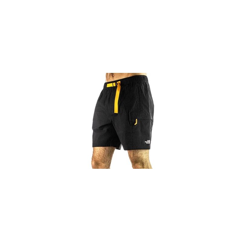 The North Face MenS Class V Belted Short Nero Cintura Gialla Uomo - Giuglar