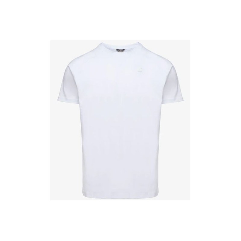 K-way Edwing White T-Shirt M/M Bianco Uomo - Giuglar