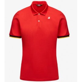 K-way Vincent Polo Red Uomo