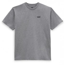 Vans Mini Script-B Grey H T-Shirt M/M Gri Mel Logo Piccolo Petto Uomo - Giuglar