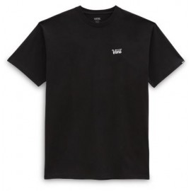 Vans Mini Script-B Black T-Shirt M/M Nera Logo Piccolo Petto Uomo - Giuglar