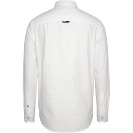 Tommy Jeans Tjm Classic Oxford Shirt Camicia Bianca Uomo - Giuglar Shop