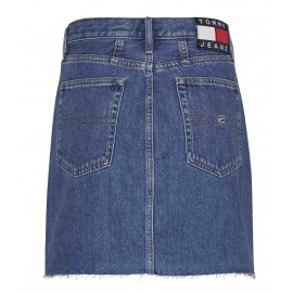 Tommy Jeans Mom Mid Skirt Gonna Jeans Denim Medium Donna - Giuglar Shop