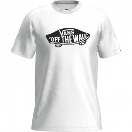 Vans Otw Board-B White-Black T-Shirt M/M Bianco Logo Nero Uomo - Giuglar Shop