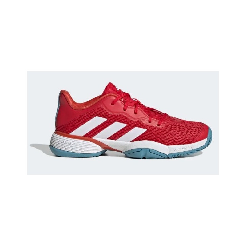 Adidas Junior Barricade Rosso/Azzurro Scarpa Tennis Junior - Giuglar