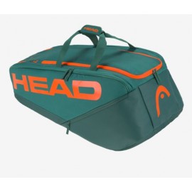 Head Pro Racquet Bag Xl Borsone Tennis Verde/Arancio - Giuglar