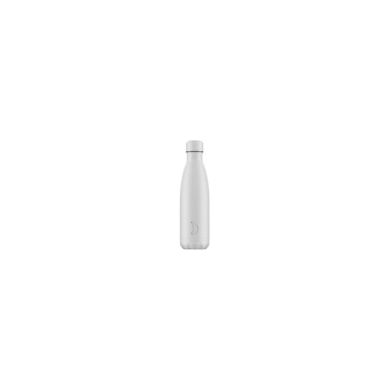 Chillys Bottiglia 500 Ml Monochrome All White - Giuglar Shop