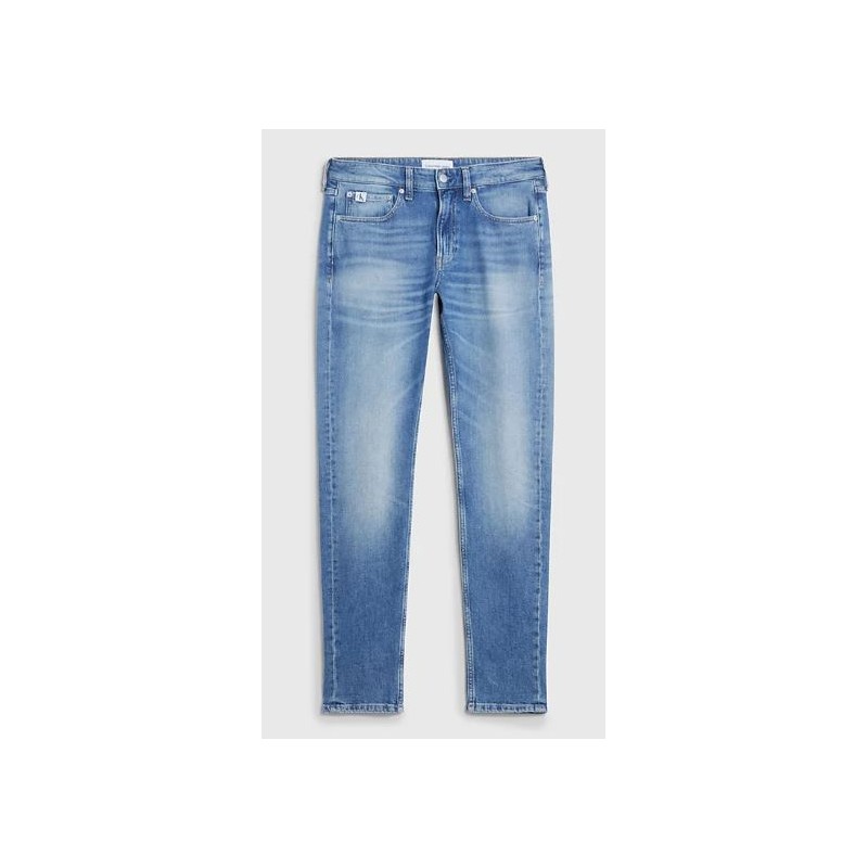 Calvin Klein Jeans Slim Taper Jeans Denim Medium Uomo - Giuglar