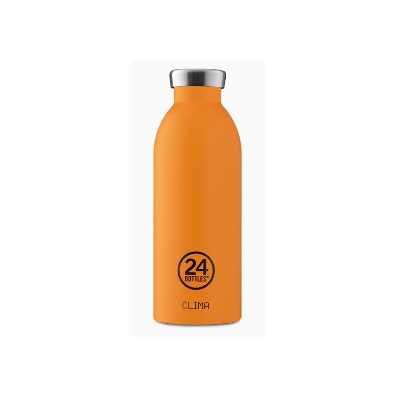 24bottles Clima Bottle 050 Stone Total Orange - Giuglar