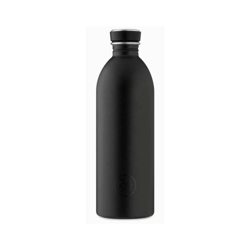 24bottles Urban Bottle 1Lt Stone Tuxedo Black - Giuglar