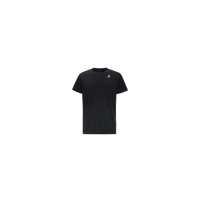 K-way Le Vrai Edouard Black Pure T-Shirt M/M Uomo - Giuglar