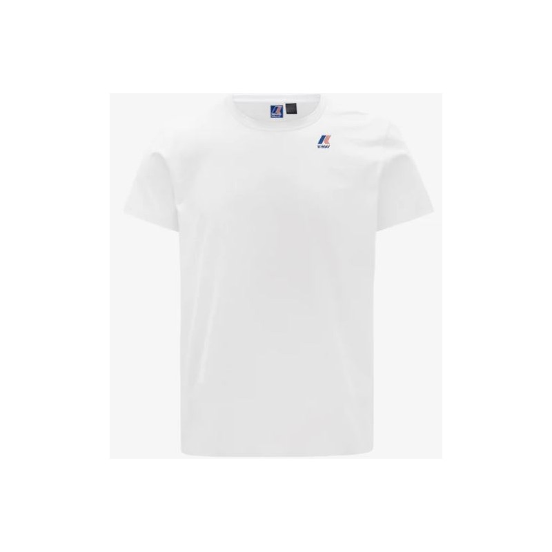 K-way Le Vrai Edouard White T-Shirt M/M Uomo - Giuglar