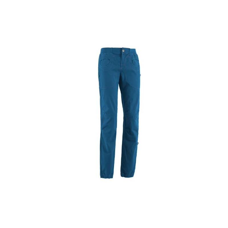 E9 Danie2.3 Kingfisher Pantalone Blu Petrolio Donna - Giuglar