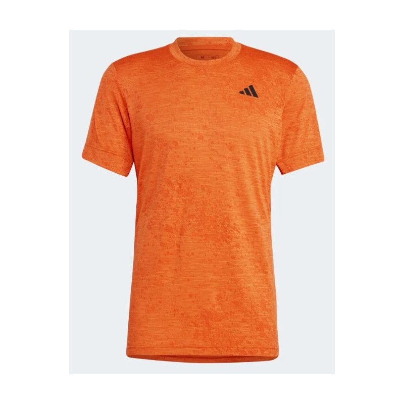 Adidas T Freelift T-Shirt M/M Arancio Microfantasia Uomo - Giuglar