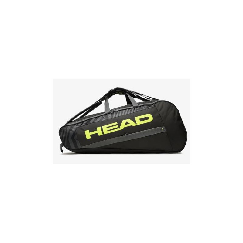 Head Base Racquet Bag M Black/Yellow - Giuglar