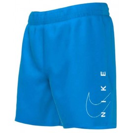Nike Junior Nike Split Logo Photo Blue Boxer Mare Blu Junior - Giuglar Shop