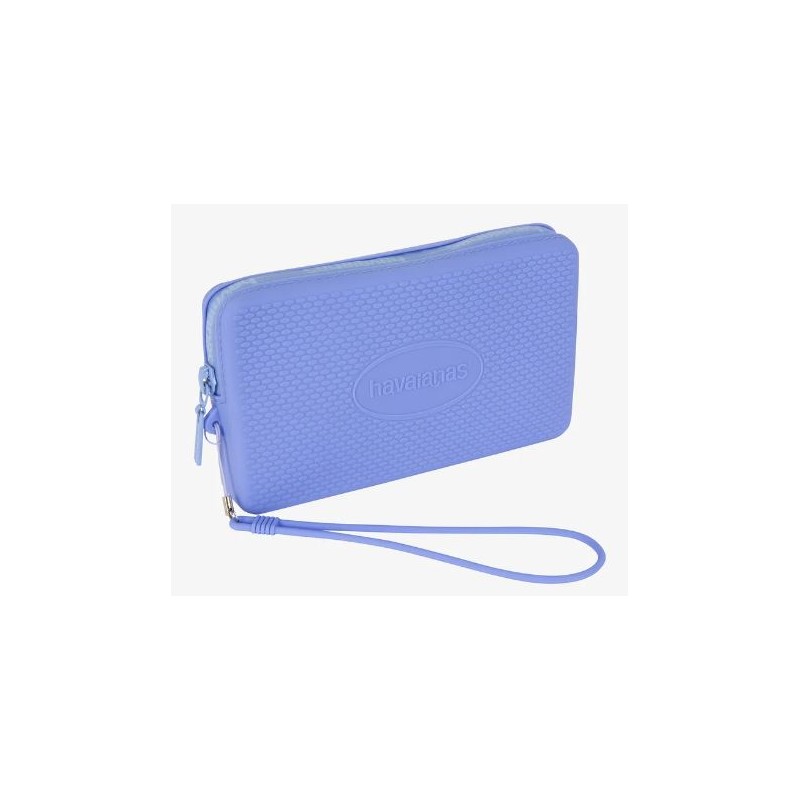 Mini Bag Havaianas Logo Pochette Silicone Provence Blue - Giuglar