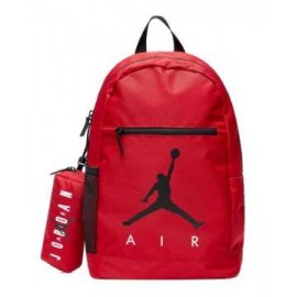 Nike Jordan School Backpack W/Pencil Case Gym Red Zaino Rosso - Giuglar