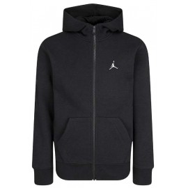 Nike Jordan Essentials Fz Hoodie Black Felpa Zip Capp Logo Piccolo Junior - Giuglar